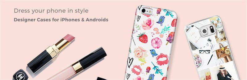 Dress your phone in style! Designer cases for iPhones and Androids