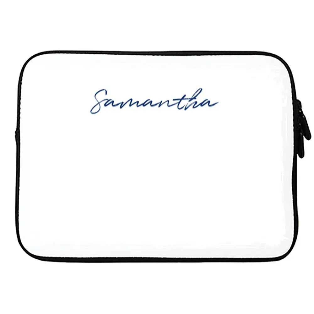 MacBook / Laptop 11"-12" Laptop sleeves Custom Text, My Name Laptop MacBook Sleeve - Stylizedd.com