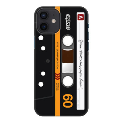 Apple iPhone 13 Mini / Snap Classic Phone Case Custom Retro Cassette Tape Phone Case - Stylizedd