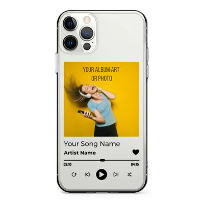 Apple iPhone 13 Pro / Clear Classic Phone Case Custom Album Art Phone Case - Stylizedd