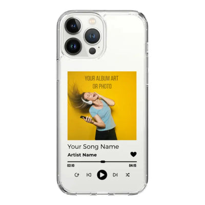 Apple iPhone 15 Pro Max / Clear Classic Phone Case Custom Album Art Phone Case - Stylizedd