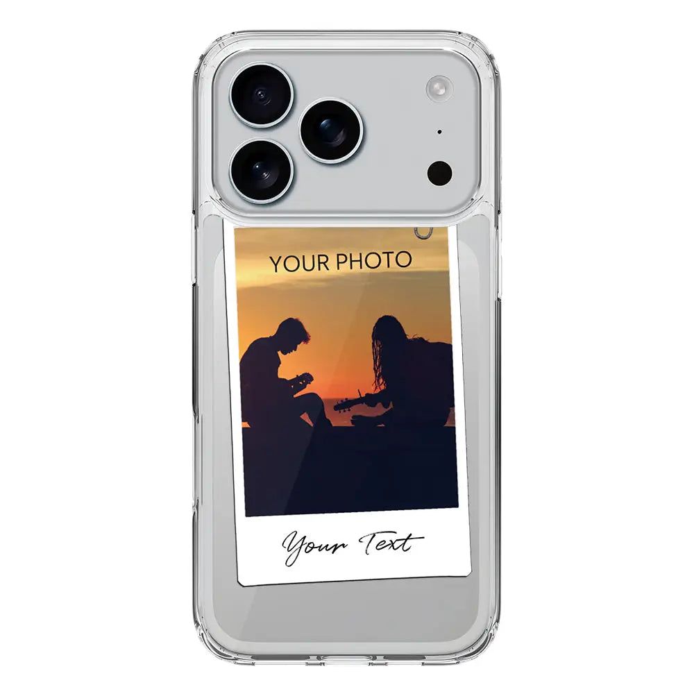 Apple iPhone 17 Pro / Clear MagSafe Polaroid Photo Phone Case - Stylizedd.com