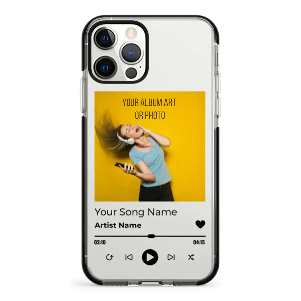 Apple iPhone 11 Pro / Impact Pro Black Phone Case Custom Album Art Phone Case - Stylizedd