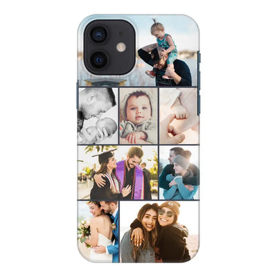 Apple iPhone 11 / Snap Classic Phone Case Personalised Photo Collage Grid Phone Case - Stylizedd