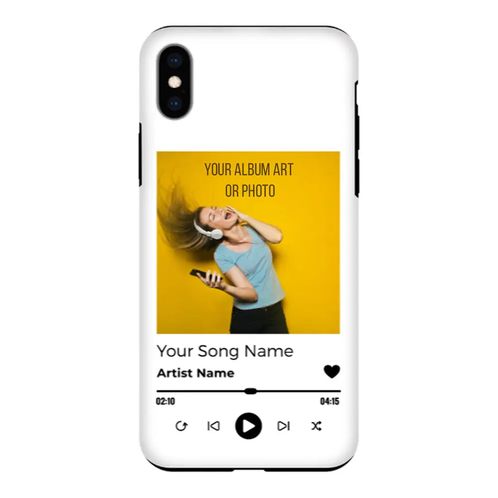Apple iPhone XS MAX / Tough Pro Phone Case Custom Album Art Phone Case - Stylizedd