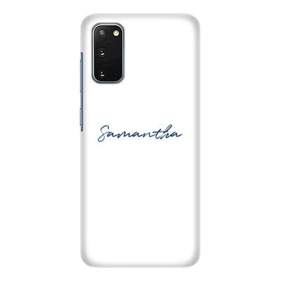 Samsung Galaxy S20 / Snap Classic Custom Text, My Name Phone Case - Samsung S Series - Stylizedd.com