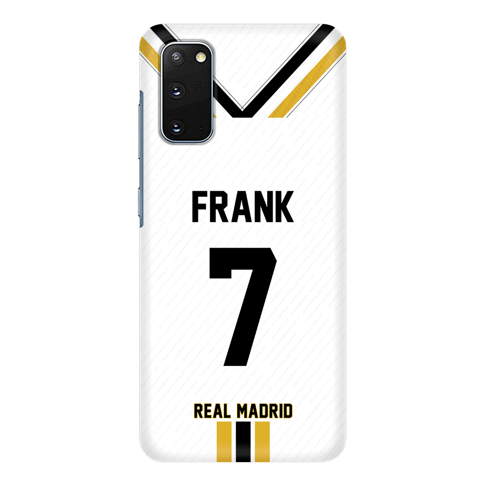 Samsung Galaxy S20 Plus / Snap Classic Personalized Football Clubs Jersey Phone Case Custom Name & Number - Samsung S Series - Stylizedd.com