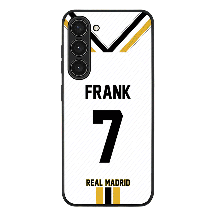 Samsung Galaxy S22 / Snap Classic Personalized Football Clubs Jersey Phone Case Custom Name & Number - Samsung S Series - Stylizedd.com