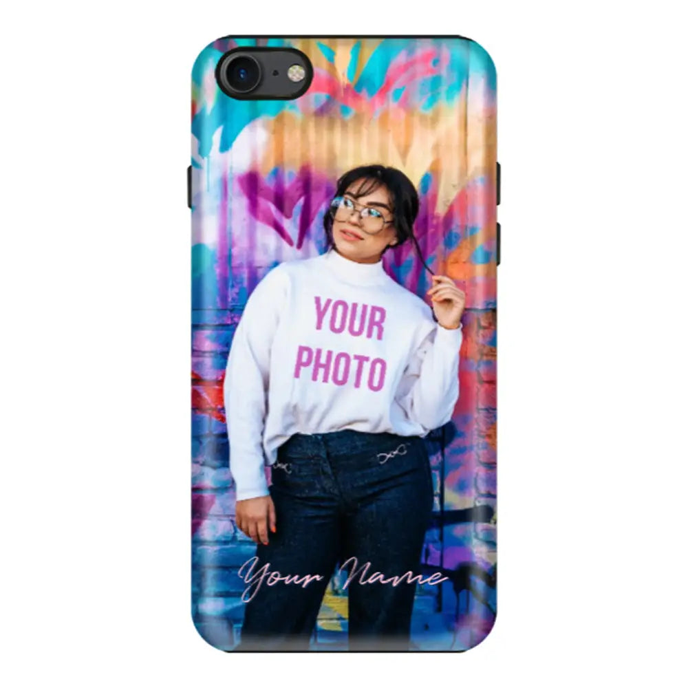 Apple iPhone 7/8/SE (2020) / Tough Pro Phone Case Custom Photo, My Style Phone Case - Stylizedd