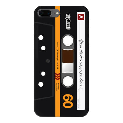 Apple iPhone 7 Plus / 8 Plus / Snap Classic Phone Case Custom Retro Cassette Tape Phone Case - Stylizedd