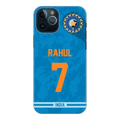 Apple iPhone 12 | 12 Pro / Snap Classic Phone Case Personalized Cricket Jersey Phone Case Custom Name & Number - Stylizedd