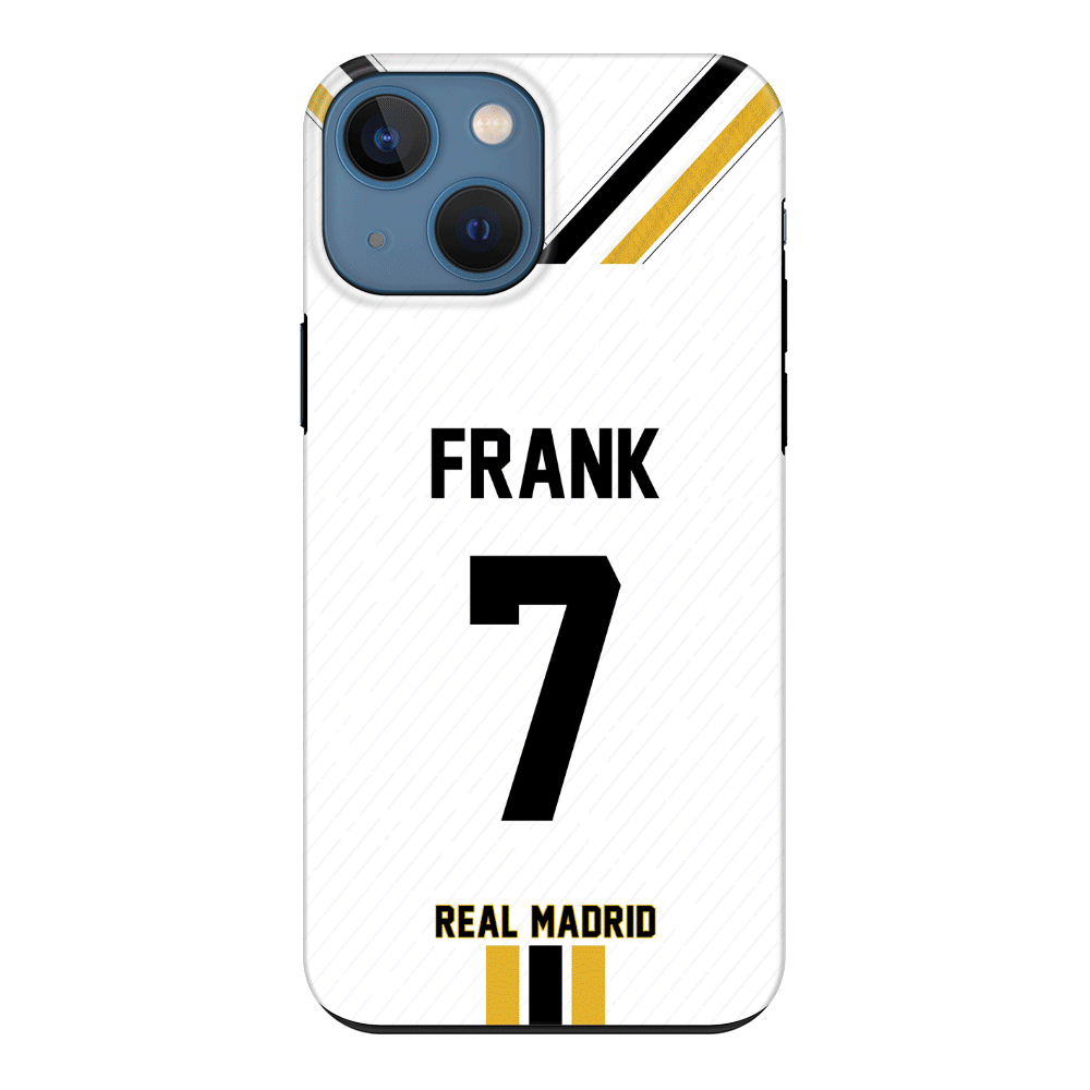 Apple iPhone 13 Mini / Tough Pro Phone Case Personalized Football Clubs Jersey Phone Case Custom Name & Number - Stylizedd