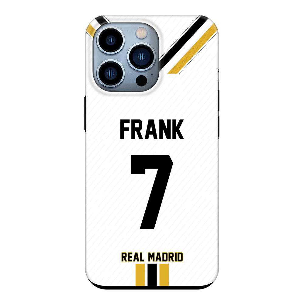 Apple iPhone 13 Pro / Tough Pro Phone Case Personalized Football Clubs Jersey Phone Case Custom Name & Number - Stylizedd