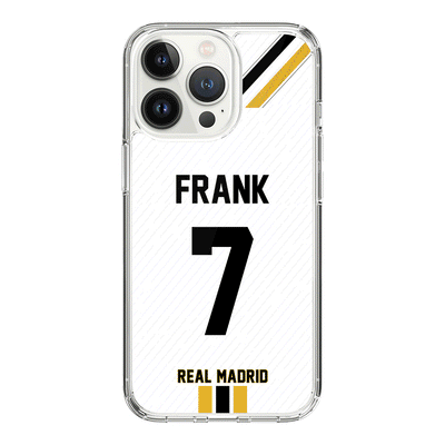 Apple iPhone 15 Pro / Clear Classic Phone Case Personalized Football Clubs Jersey Phone Case Custom Name & Number - Stylizedd