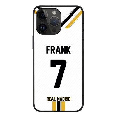 Apple iPhone 14 Pro Max / Rugged Black Phone Case Personalized Football Clubs Jersey Phone Case Custom Name & Number - Stylizedd