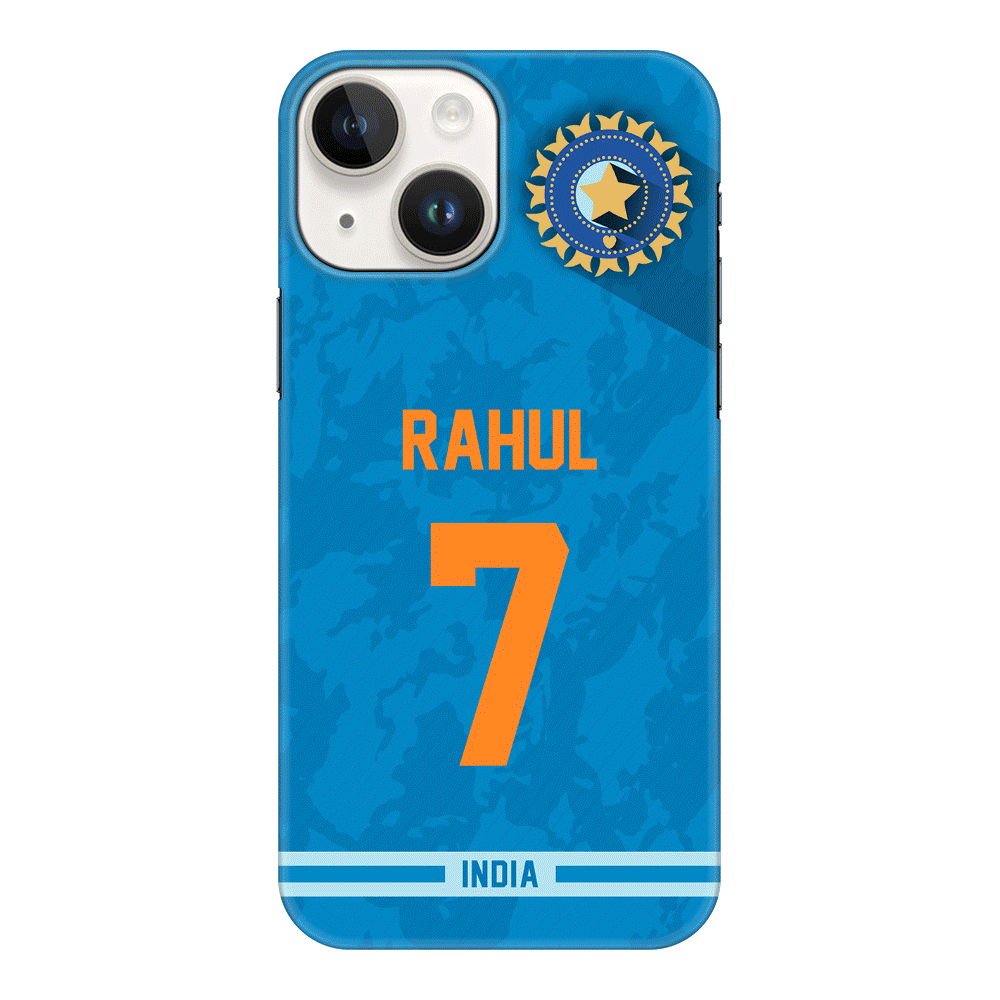 Apple iPhone 15 / Snap Classic Phone Case Personalized Cricket Jersey Phone Case Custom Name & Number - Stylizedd