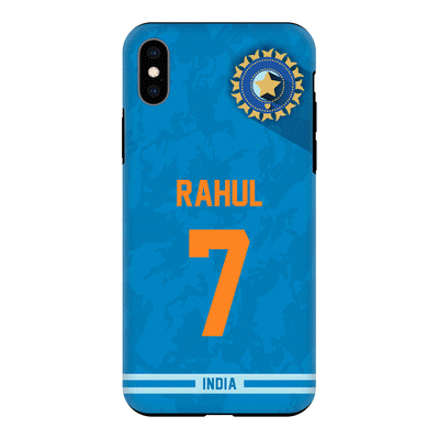 Apple iPhone XR / Tough Pro Phone Case Personalized Cricket Jersey Phone Case Custom Name & Number - Stylizedd