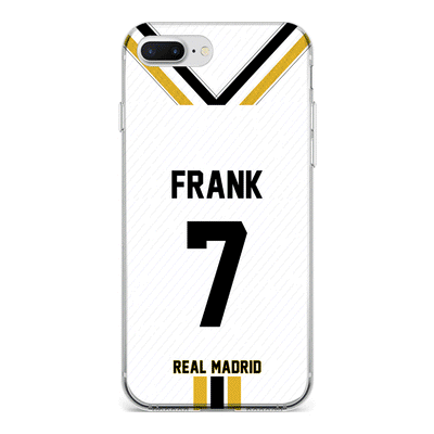 Apple iPhone 7 Plus / 8 Plus / Clear Classic Phone Case Personalized Football Clubs Jersey Phone Case Custom Name & Number - Stylizedd