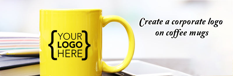 How to create a corporate logo on coffee mugs at Stylizedd
