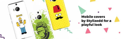 Mobile covers by Stylizedd for a playful look