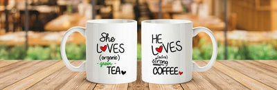 Sync in style with printed mugs by Stylizedd!