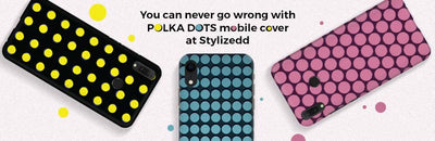 You can never go wrong with Polka dots mobile cover from Stylizedd