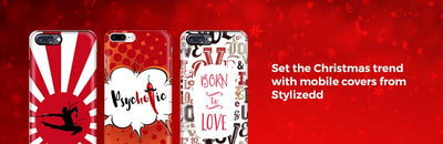 Set the Christmas trend with mobile covers from Stylizedd