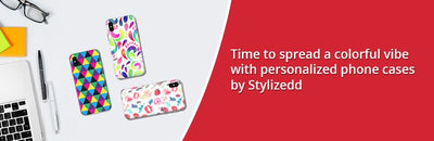 Time to spread a colorful vibe with personalized phone cases by Stylizedd
