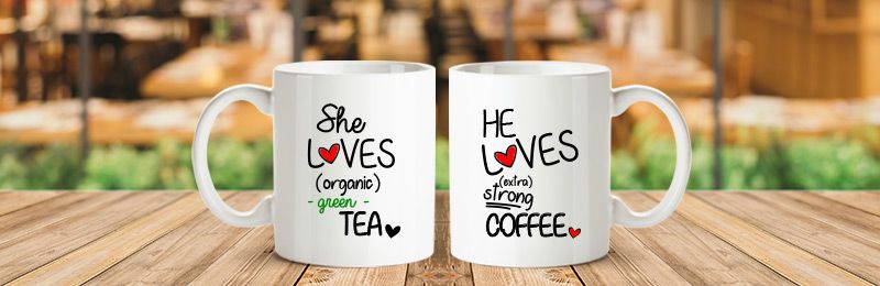 Printed mugs by Stylizedd