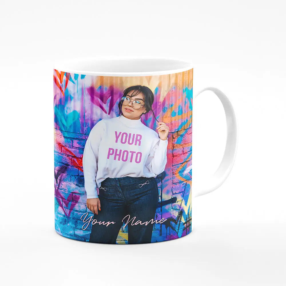 11 Oz Mug Custom Photo, My Style Mug - Stylizedd