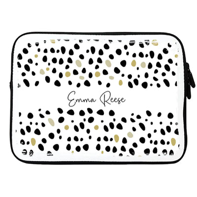 MacBook / Laptop 13"-14" Laptop sleeves Pebble Multi Color Custom Text, My Name Laptop MacBook Sleeve - Stylizedd.com