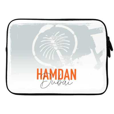 MacBook / Laptop 13"-14" Laptop sleeves Personalized Location Map & Name, Laptop MacBook Sleeve - Stylizedd.com