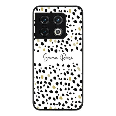 OnePlus 10 Pro 5G Rugged Black Pebble Multi Color Custom Text, My Name Phone Case - OnePlus - Stylizedd.com