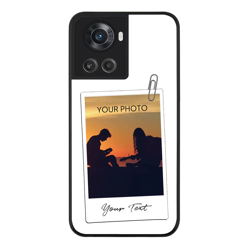OnePlus 10R 5G / OnePlus Ace 5G Rugged Black Polaroid Photo Phone Case - OnePlus - Stylizedd.com