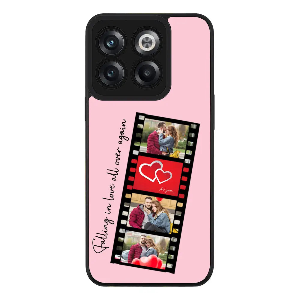 OnePlus 10T / Rugged Black Custom Valentine Photo Film Strips, Phone Case - OnePlus - Stylizedd.com
