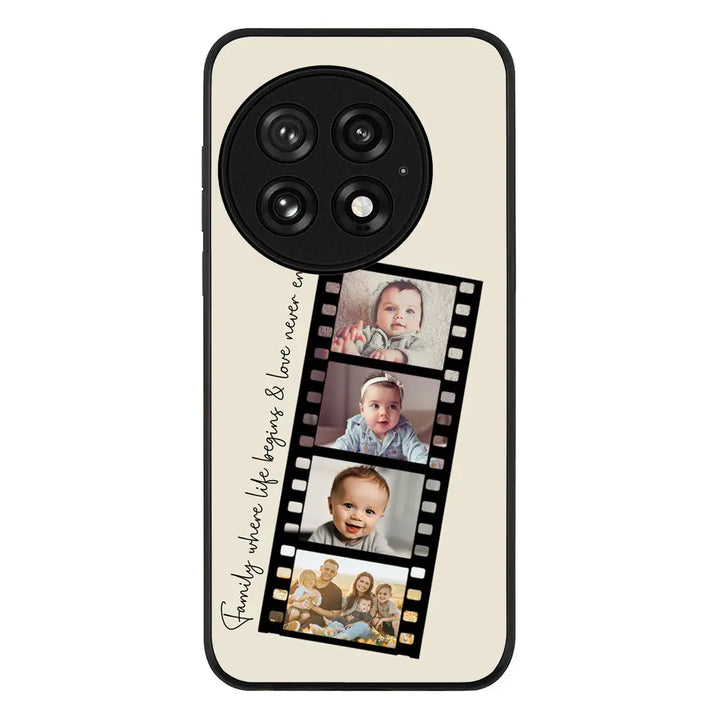 Custom Film Strips Personalised Movie Strip Phone Case - OnePlus - 13 / Rugged Black - Stylizedd