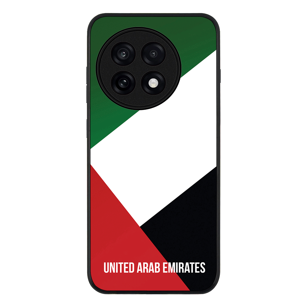 Personalized UAE United Arab Emirates Phone Case - OnePlus - 13R / Ace 5 Pro / Rugged Black