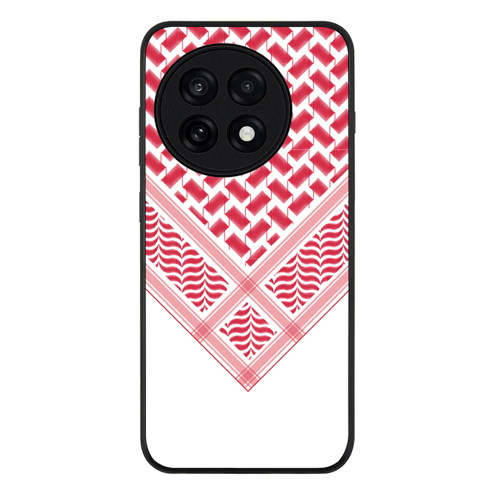 Custom Arab Shemagh Phone Case - OnePlus - 13R / Ace 5 Pro / Rugged Black - Stylizedd