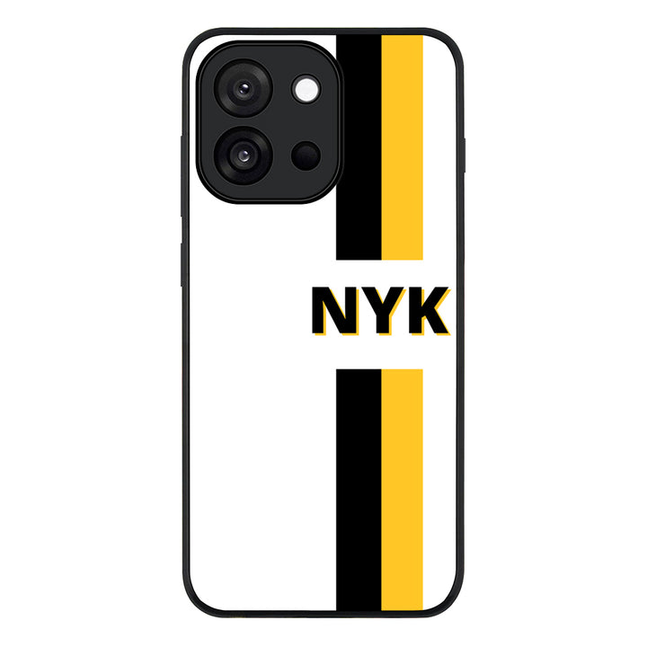 Custom Striped Monogram Phone Case - OnePlus