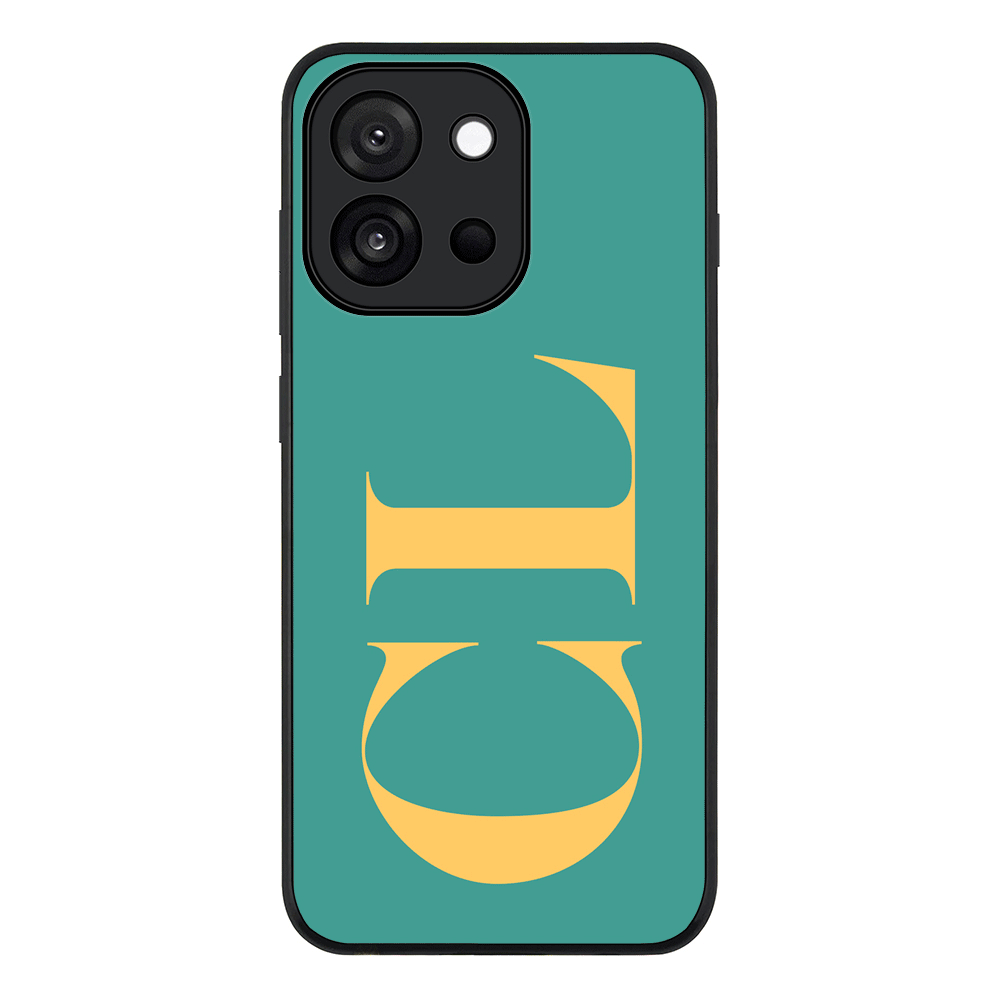 Personalized Monogram Large Initial 3D Shadow Text, Phone Case - OnePlus
