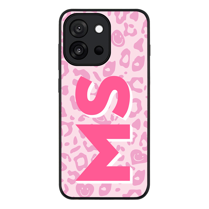 Custom Monogram Initial 3D Shadow Text Seamless Pattern, Phone Case - OnePlus