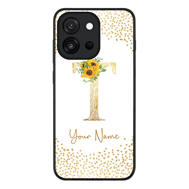 Floral Mandala Initial Phone Case - OnePlus