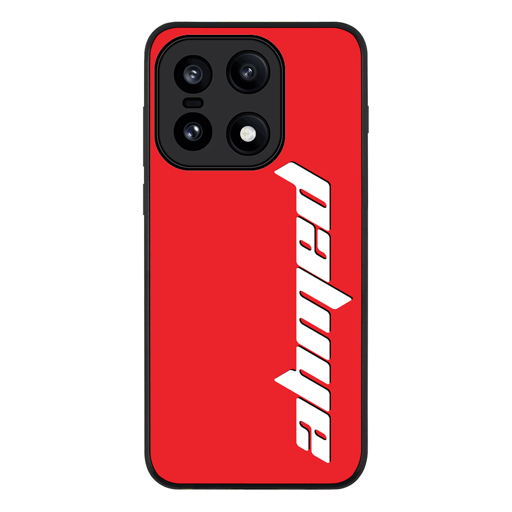 Custom Text, Vertical Name Phone Case - OnePlus