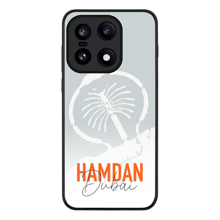 Personalized Location Map & Name, Phone Case - OnePlus