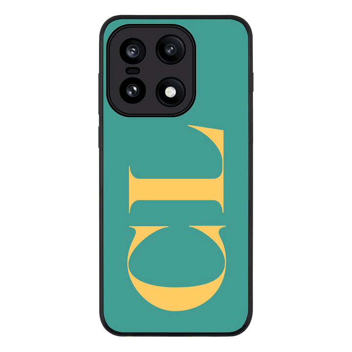 Personalized Monogram Large Initial 3D Shadow Text, Phone Case - OnePlus