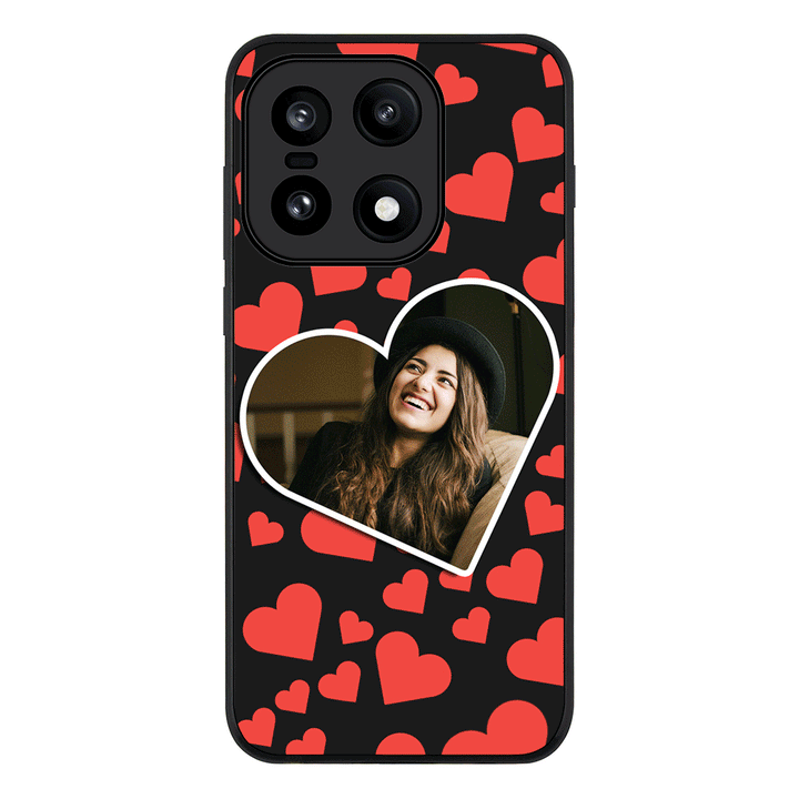 Custom Photo Heart shaped, Phone Case - OnePlus