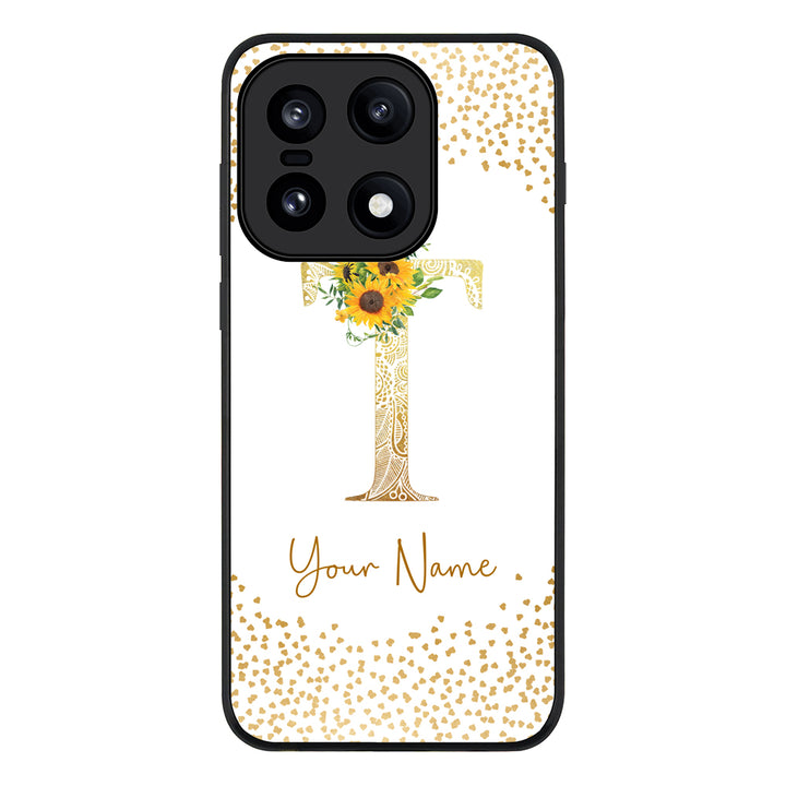 Floral Mandala Initial Phone Case - OnePlus