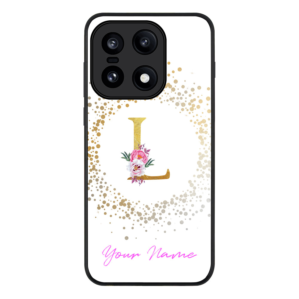 Floral Initial Phone Case - OnePlus