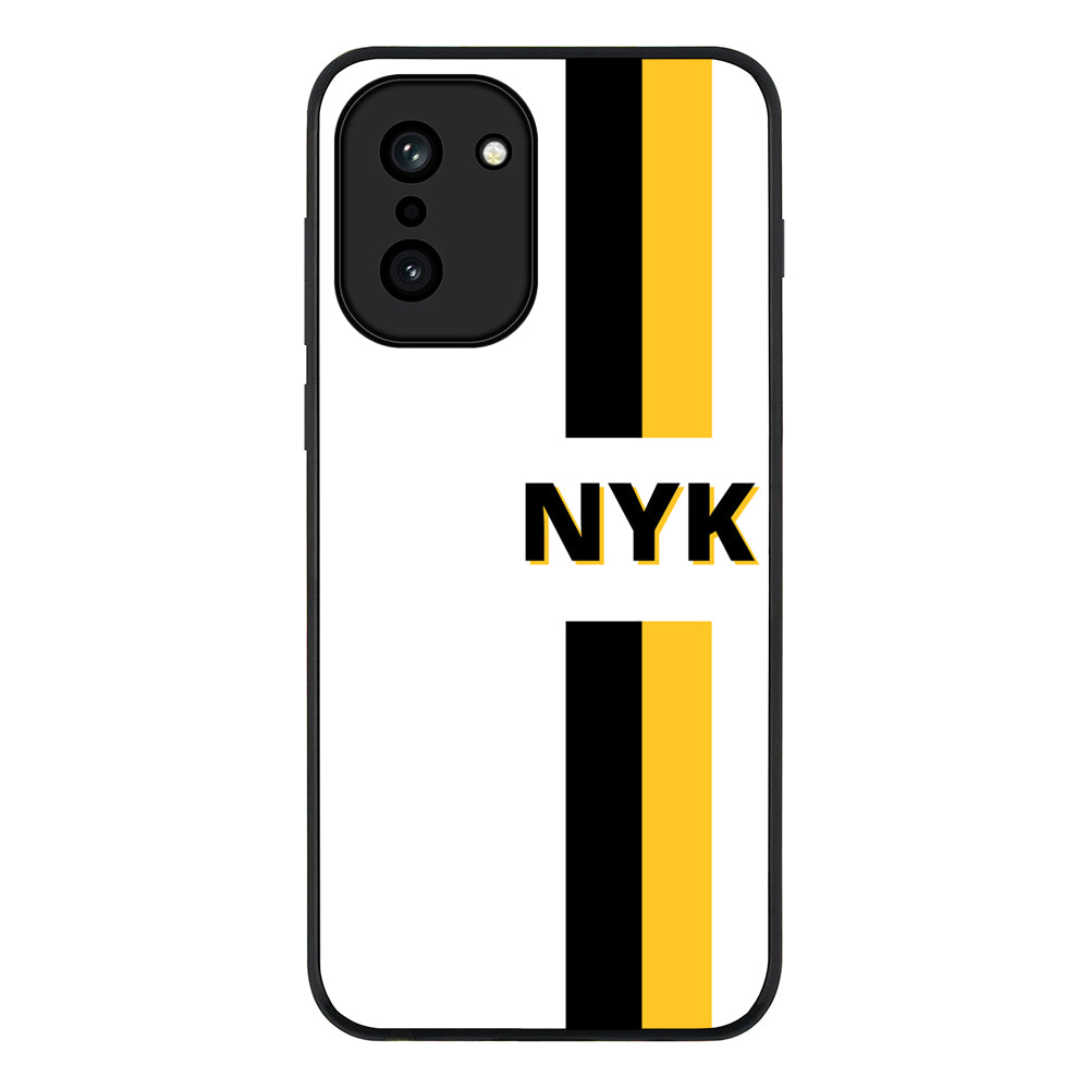 Custom Striped Monogram Phone Case - OnePlus