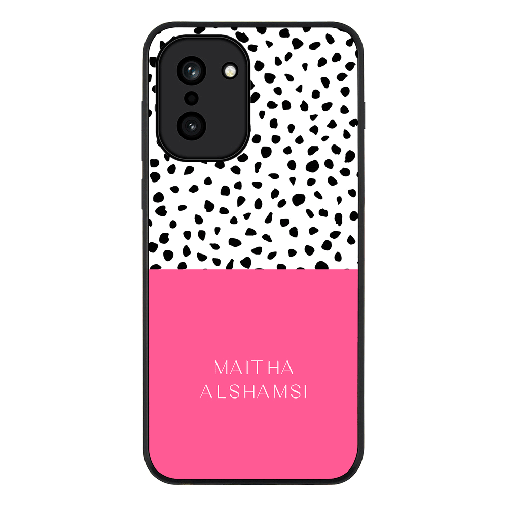 Personalized Text Colorful Spotted Dotted, Phone Case - OnePlus